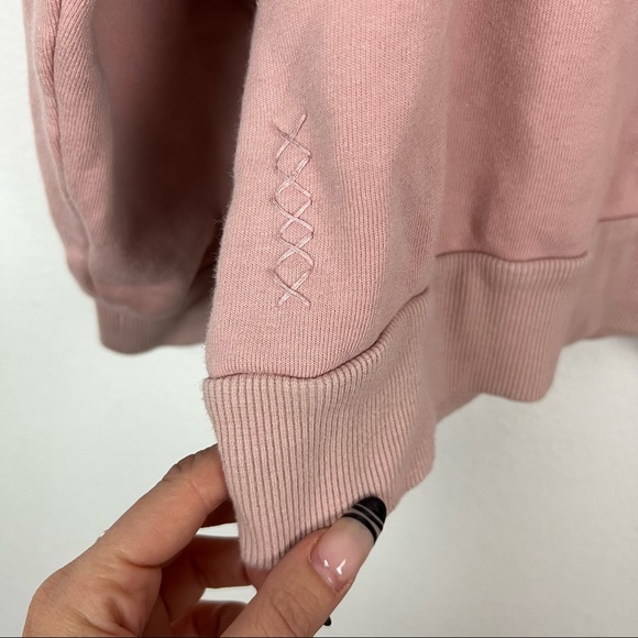 Ragdoll pink quartz oversized pullover crew neck sweatshirt Size Small - Picture 7 of 9
